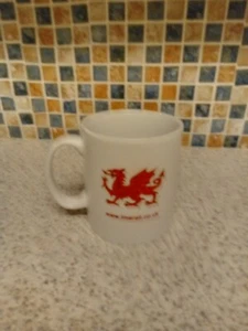 DE COLECCIÓN LMS RAIL DRAGÓN ROJO taza 8 cm de diámetro 9,5 cm de alto ferrocarril raro - Imagen 1 de 4