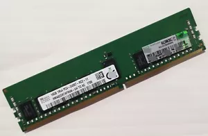 SK Hynix 16GB DDR4 2400 Server RDIMM RAM 1Rx4 PC4-19200 HMA82GR7AFR4N-UH 288pin - Picture 1 of 4