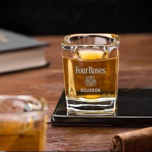 FOUR ROSES Whiskey Shot Glass - Picture 1 of 1
