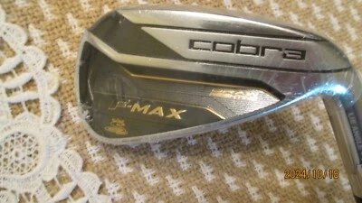 NEW Mens RH Cobra F-MAX 7 Iron Draw Shrink Wrap Head Amp Cell Reg.  Graph. 37.5” - Image 1 of 4