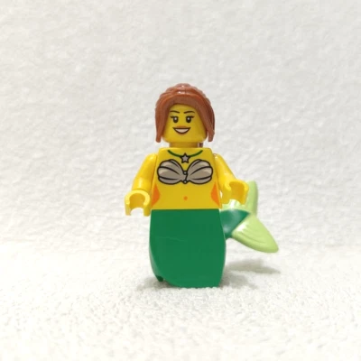 LEGO Minifigura Piratas 45023 Sirena con Cola Verde Nuevo Foto 1 de 4