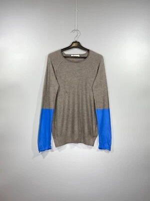 ALEXANDER WANG Men's Viscose Nylon Wool Silk Brown / Blue Sweatshirt Size XS - Image 1 of 4