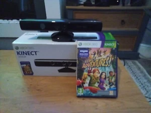 Microsoft Xbox 360 Kinect Sensor With Kinect Adventures Game - Picture 1 of 3