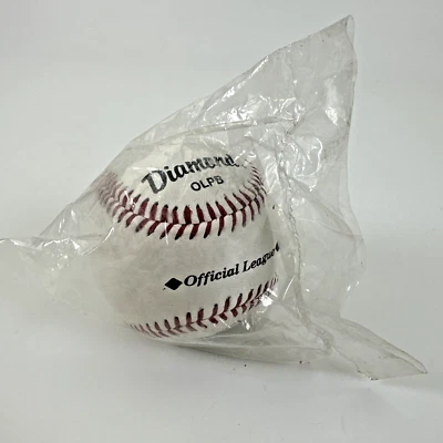 (1) Diamond OLPB Official League Practice Baseball 5 oz 9” Solid Cork Rubber - Image 1 of 4