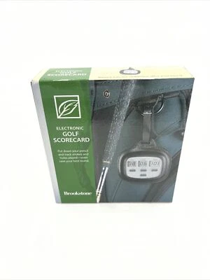 Scorecard eletrônico de golfe da Brookstone - Imagem 1 de 2