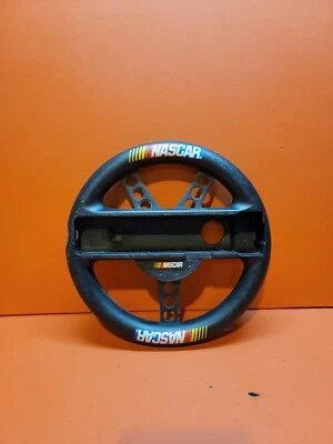 Roda de corrida rara Redeye Nascar Nintendo Wii preta com logotipo ~ Leia a descrição - Imagem 1 de 2