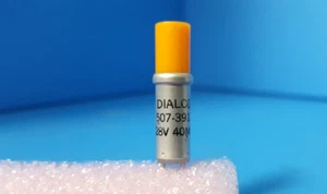 (2 pcs) Panel Light Indicator, 507-3917, Dialco/ Dialight, 28v-40mA, orange - Picture 1 of 3