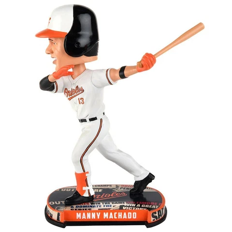 Manny Machado Baltimore Orioles Headline Special Edition Bobblehead MLB Cover
