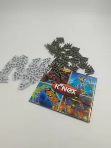 20 K'NEX Dark Gray Granite Connectors 3 Position & 20 2 Position Knex parts  - Picture 1 of 4