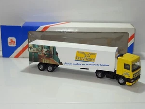 LION TOYS CAR TRATTORE DAF 95 CON RIMORCHIO ARTICOLATO BRUYNZEEL (372) 1/50 - Foto 1 di 6