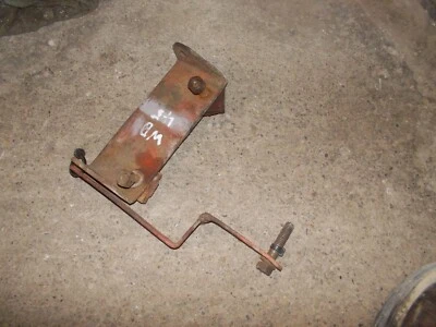 Allis Chalmers WD45 WD 45 AC tractor generator mounting anchor bracket & brace - Image 1 of 2