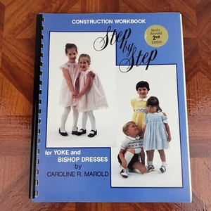Step by Step for Yoke and Bishop Dresses by Marold Spiralbound Sewing Workbook - Bild 1 von 12