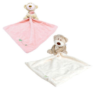 Teddy Bear Baby Kids Comforter Plush Stuffed Washable Blanket Soft Smooth Toy