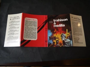 SCOUT RUBANS NOIRS  JAQUETTE SEULE LA TRAHISON A MELILLA  P. JOUBERT - Picture 1 of 1