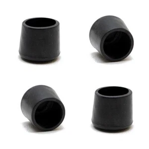 Sea Ray Boat Pole Cover Cap 1702182 | Black 7/8 Inch Rubber (Set of 4) - Picture 1 of 1