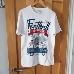 Volkswagon Official Football On Tour T Shirt Size M Good Used Condition - Picture 1 of 11