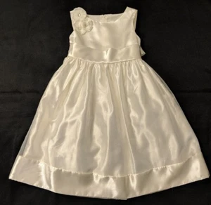 Katie M Girls Size 7 Ivory Party Formal Dress - Picture 1 of 7