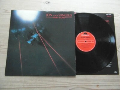 JON AND VANGELIS-SHORT STORIES-1st UK PRESS-A1B1-EX-NM VINYL LP ALBUM 1980 - Image 1 of 4