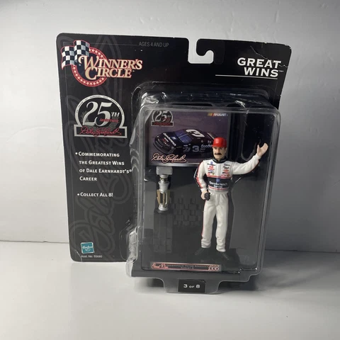 Dale Earnhardt NASCAR Winners Circle Great Wins 3 of 8 Figure NIB 1999 Brickyard Cover