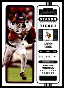 Panini Contenders 2022 Dalvin Cook Minnesota Vikings #56 - Imagen 1 de 2