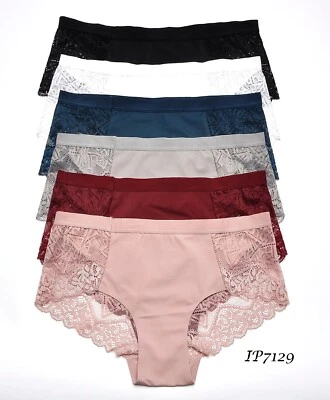 3/6 Women Soft Underpants Seamless Lingerie Briefs Panties Hipster Underwear 129 - Image 1 of 4