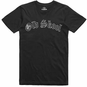 Mens T Shirt Old Skool / School Retro Style 60's 70's 80's Cotton Tee - Picture 1 of 1