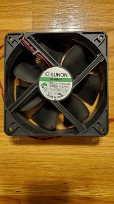 SUNON Maglev MEC0381V2-0000-A99 12V, 5.1W 120mm 2-wire cooling fan - Image 1 of 4