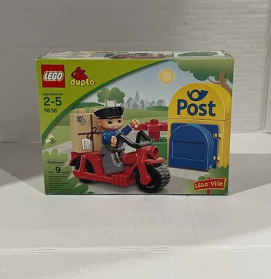 LEGO 5638 DUPLO Lego-ville Postman [ Unopened Damaged Box ] US SELLER - Image 1 of 4