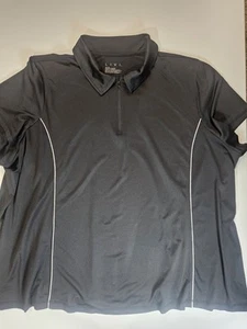 Livi 1/4 Zip Athletic Top Womens Size 30/32 Black Moisture Wicking Activewear - Imagen 1 de 5