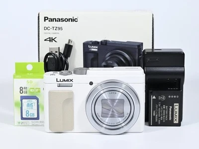 Компактный цифровой фотоаппарат Panasonic LUMIX DC-TZ95, белый, б/у - Изображение 1 из 4