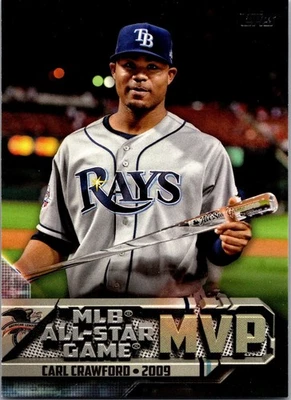 2017 Topps #ASM-19 Carl Crawford All-Star Game MVP - Image 1 of 2