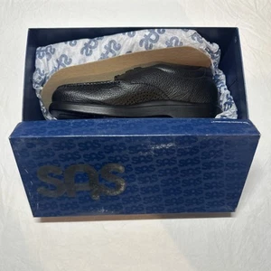 NEW with Box SAS Men's ‘Bout Time Black Size 11 1/2 Comfort Walking Shoes - Picture 1 of 5