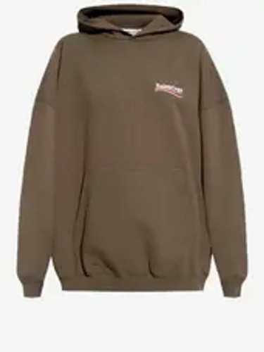 Felpa con cappuccio oversize Balenciaga campagna politica 133028086