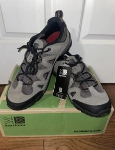 NEW Gray Karrimor Summit Hiking Walking Shoes Men's Size US 7 EU 39 - Picture 1 of 11