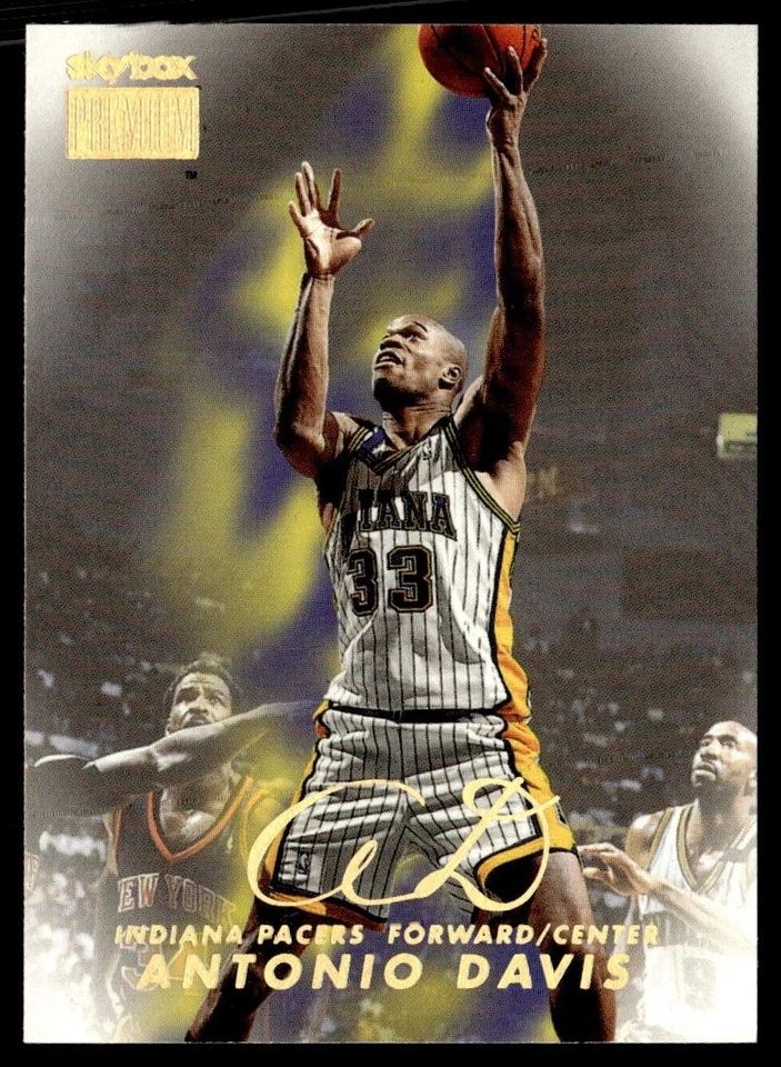 1998-99 SkyBox Premium Antonio Davis Toronto Raptors #195 - Image 1 of 2