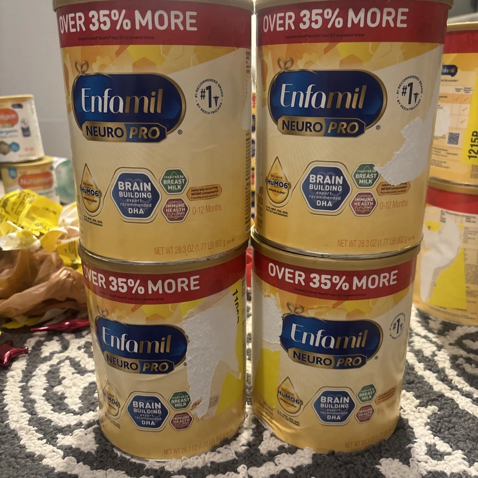 4 Enfamil NeuroPro Formula Powder Infant Baby New Sealed 28.3 oz Exp 12/2026 - Image 1 of 1