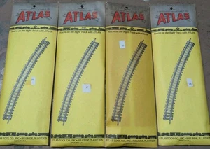 Atlas HO Brass Track. 18" Radius Curves #33. 4x 6 Packs. - Picture 1 of 3