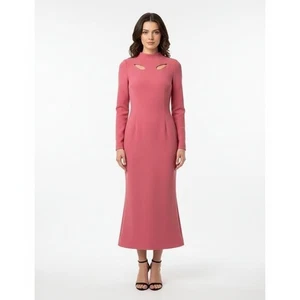 Elliatt Argon Midi Dress Rosewood NWT Women Dress Size Small - Picture 1 of 5