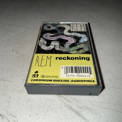 R.E.M. Reckoning Cassette Tape IRS 1984 - Image 1 of 4