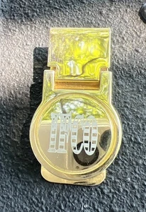 Vintage Money Clip Gold Color Advertisement - Picture 1 of 3