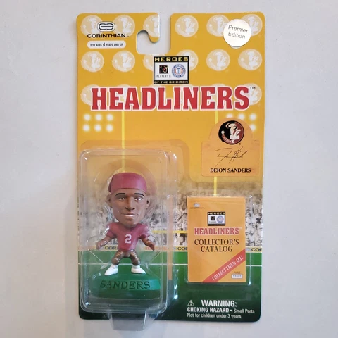 1996 Corinthian Headliners Deion Sanders NFL/NCAA Cover