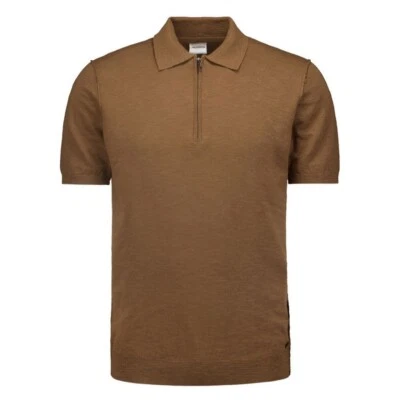 No Excess Camiseta Polo Hombre Regular Fit Braun 24210451 040 Marrón - Imagen 1 de 4