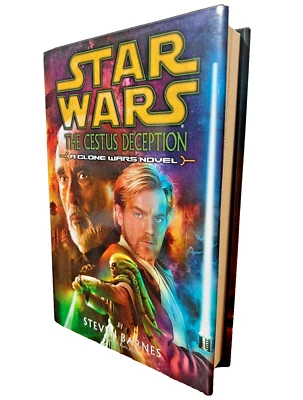 Star Wars The Cestus Deception Hardcover SFBC - Steven Barnes Clone Wars EU Foto 1 de 4