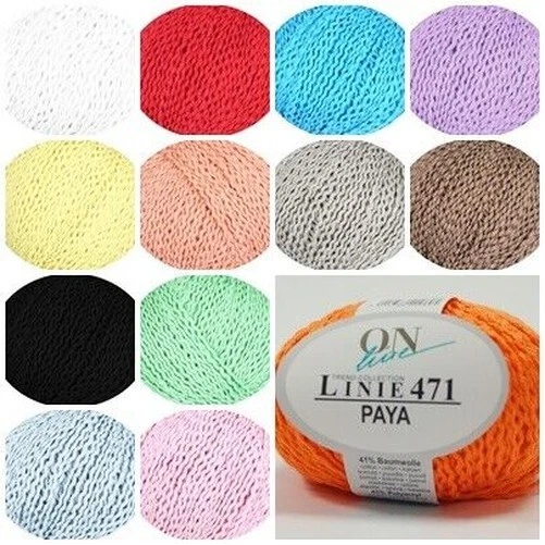 Lana Online Línea 471 Paya 50g Algodón- Viskose- Poliacrílico - Imagen 1 de 1