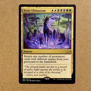 MTG ~ Eerie Ultimatum ~ IKO Ikoria: Lair of Behemoths ~ 184 ~ English ~ Rare NM - Picture 1 of 4