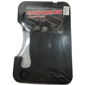 Car Steering Wheel Desk, Portable Eating Table for Car Black Brand New Sealed - Picture 1 of 4