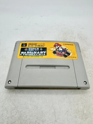 Super Mario Kart Nintendo SFC Cartridge JPN Super Famicom  *US SELLER* Tested - Image 1 of 3