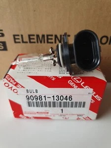 GENUINE TOYOTA & LEXUS (1991-2021) BULB #1, HEADLAMP HIGH BEAM 90981-13046 - Picture 1 of 5