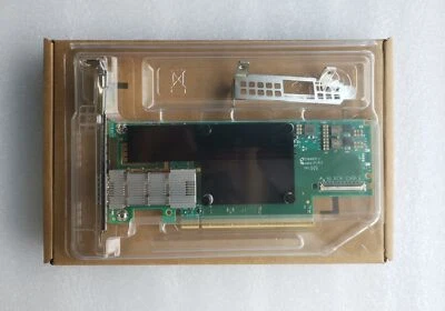 CX653105A MELLANOX ConnectX-6 VPI Adapter Card HDR/200GbE MCX653105A-HDAT - Image 1 of 4