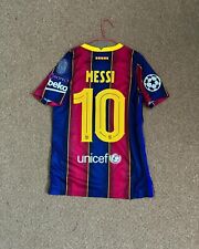 Barcelona 2020/21 "MESSI 10" UCL Jersey